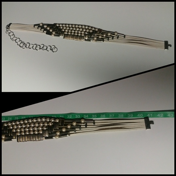 Unique 80's True Vintage Pearl Belt - Picture 6 of 6